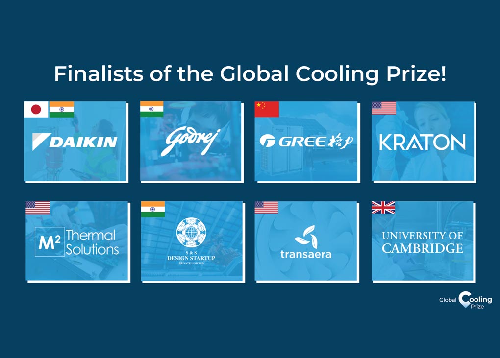 Global Cooling Prize finalists