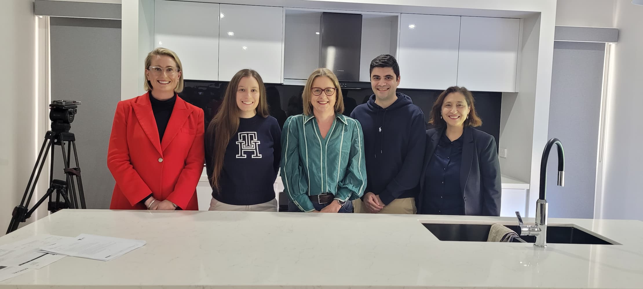 Jacinta Allan visiting